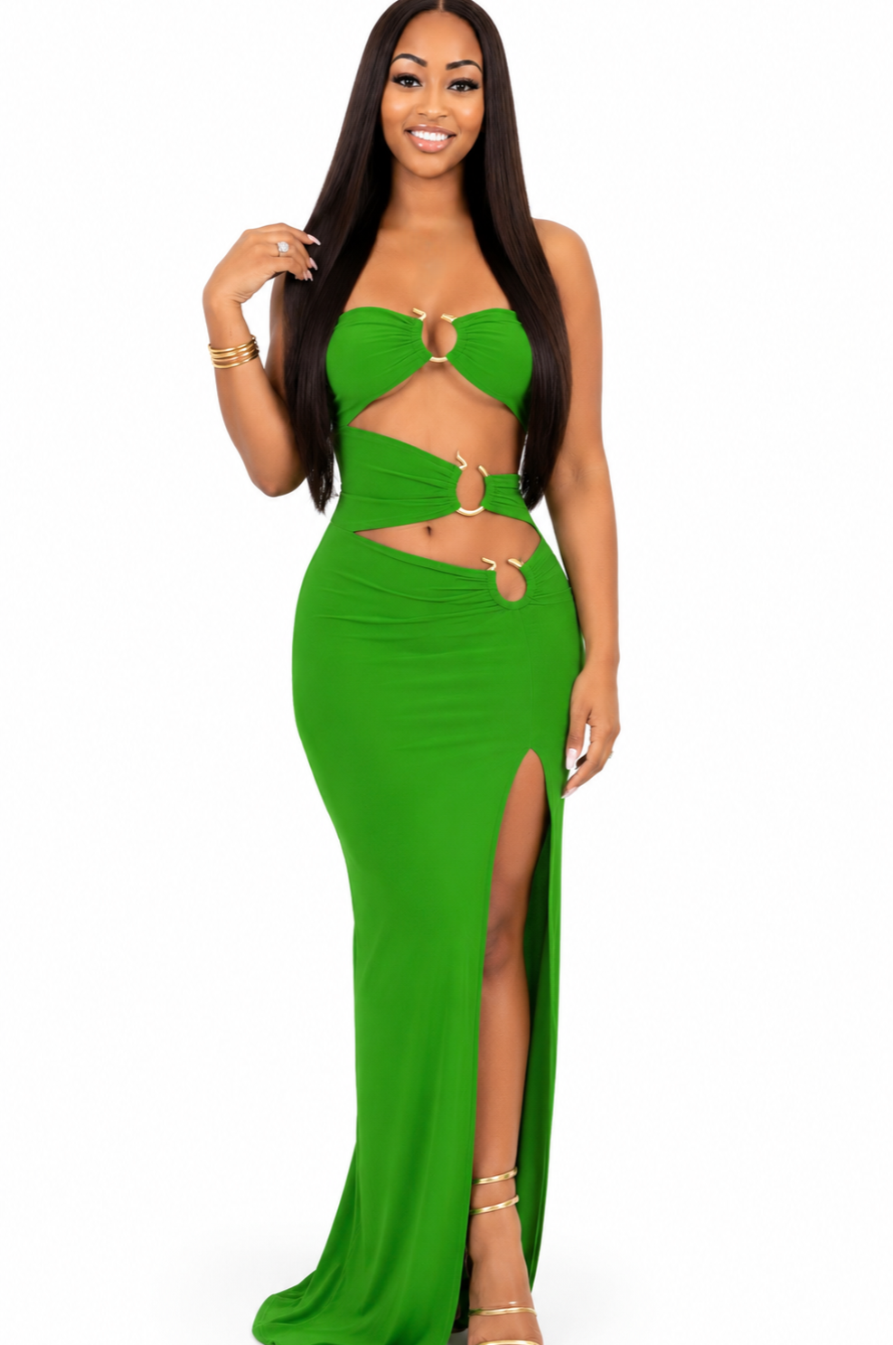 Dragon Strapless Dress